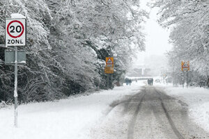 closed due to snow