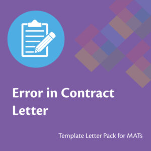 Error in Contract Letter